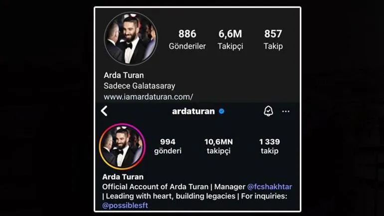Sadece Galatasaray” Silindi: Arda Turan Sosyal Medyada Gündem - Yayla Haber  | Çorum Haber – Son Dakika, Gündem, Asayiş, Spor