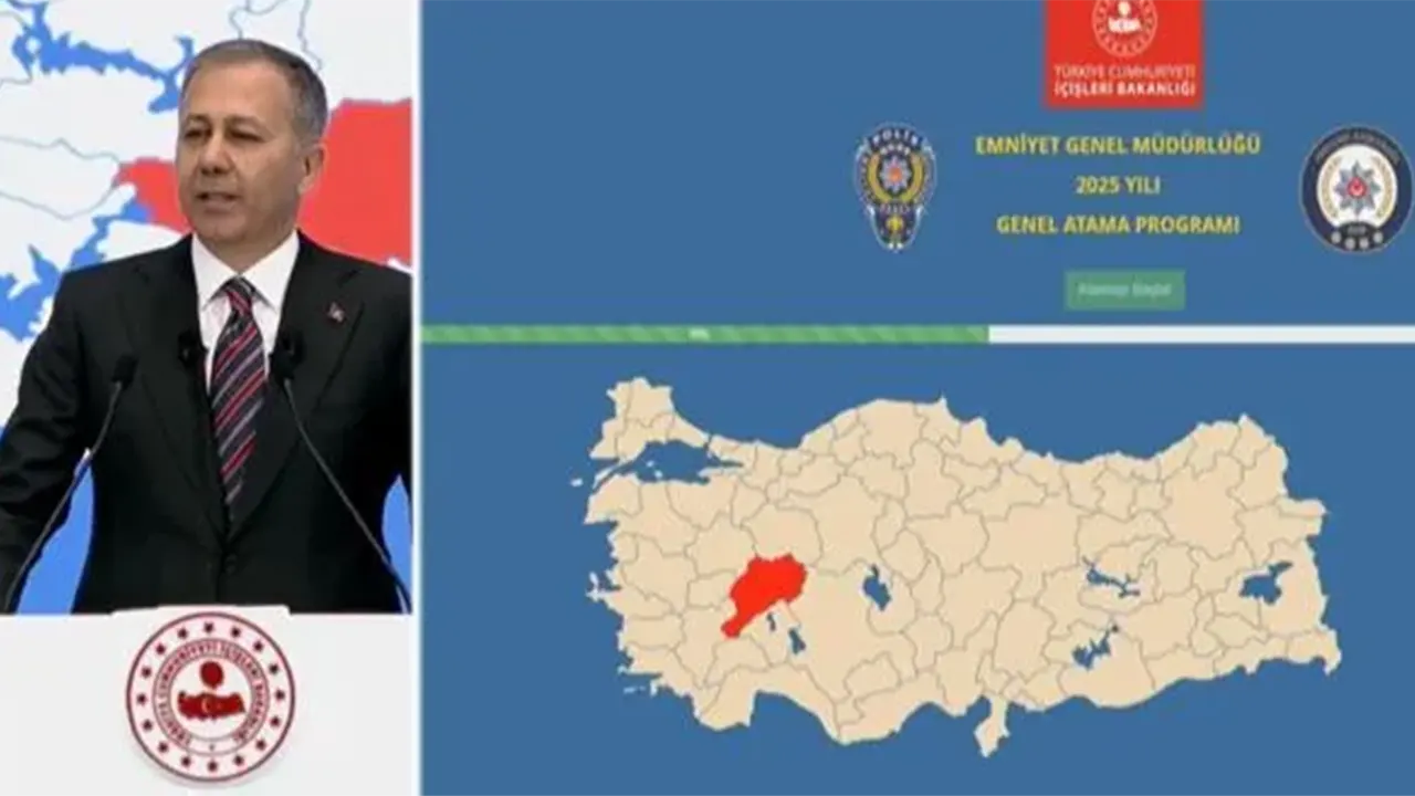 Bakan Yerlikaya Atamalar Tamamlandı 1
