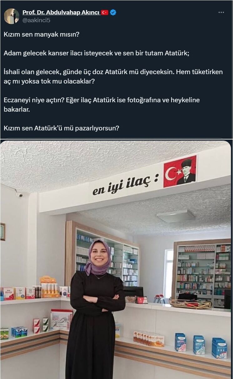 Prof Atatürke Hakaret Tweeti 2 Vert