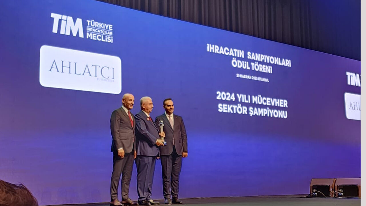 Ahlatcı Holding, Mücevher Ihracatında Türkiye Şampiyonu Oldu