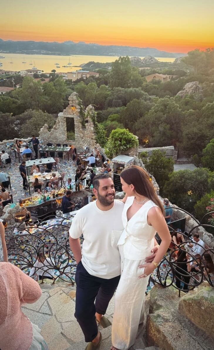 Ahmet Emin Ahlatcı Ve Elif Engin’in Balayı Adresi Sardinya Oldu 3