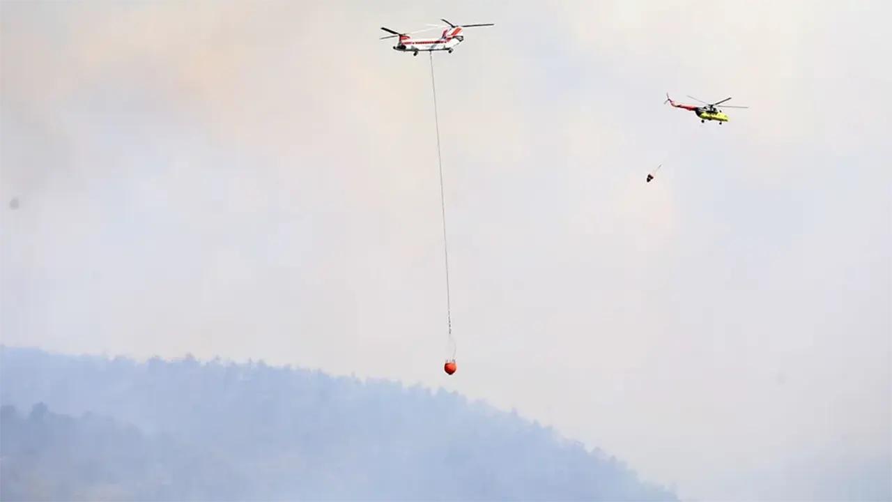 Orman Yangınları Büyüyor 263 Noktada Müdahale, 17 Gözaltı 3