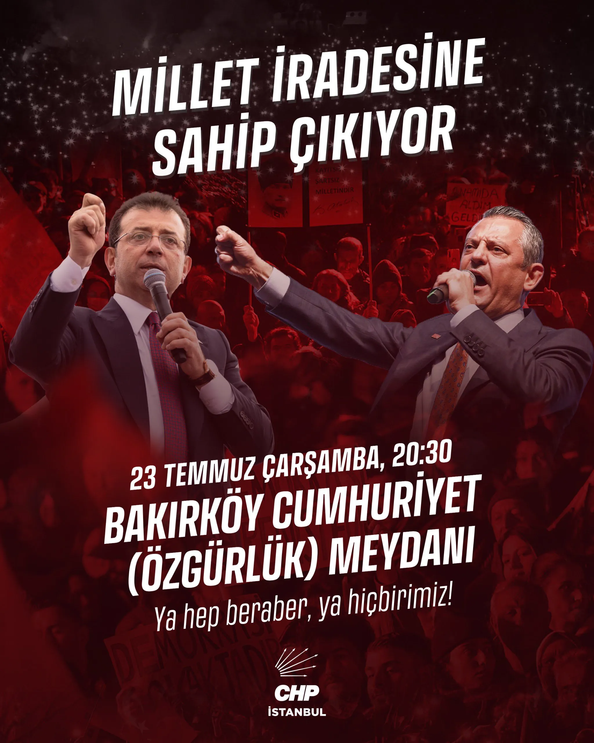 Chp Istanbul Mitingi