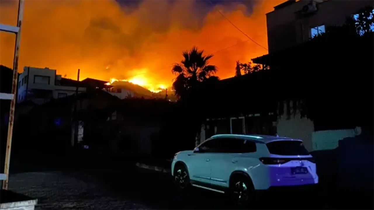 Hatay Da Orman Yanginı