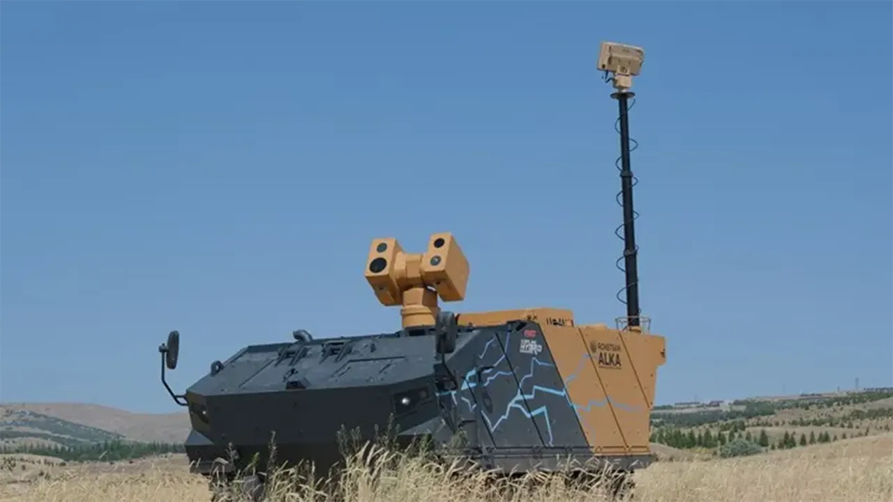 Hibrit Zırhlı Lazer Silahı Alka Kaplan Sahaya Çıkıyor