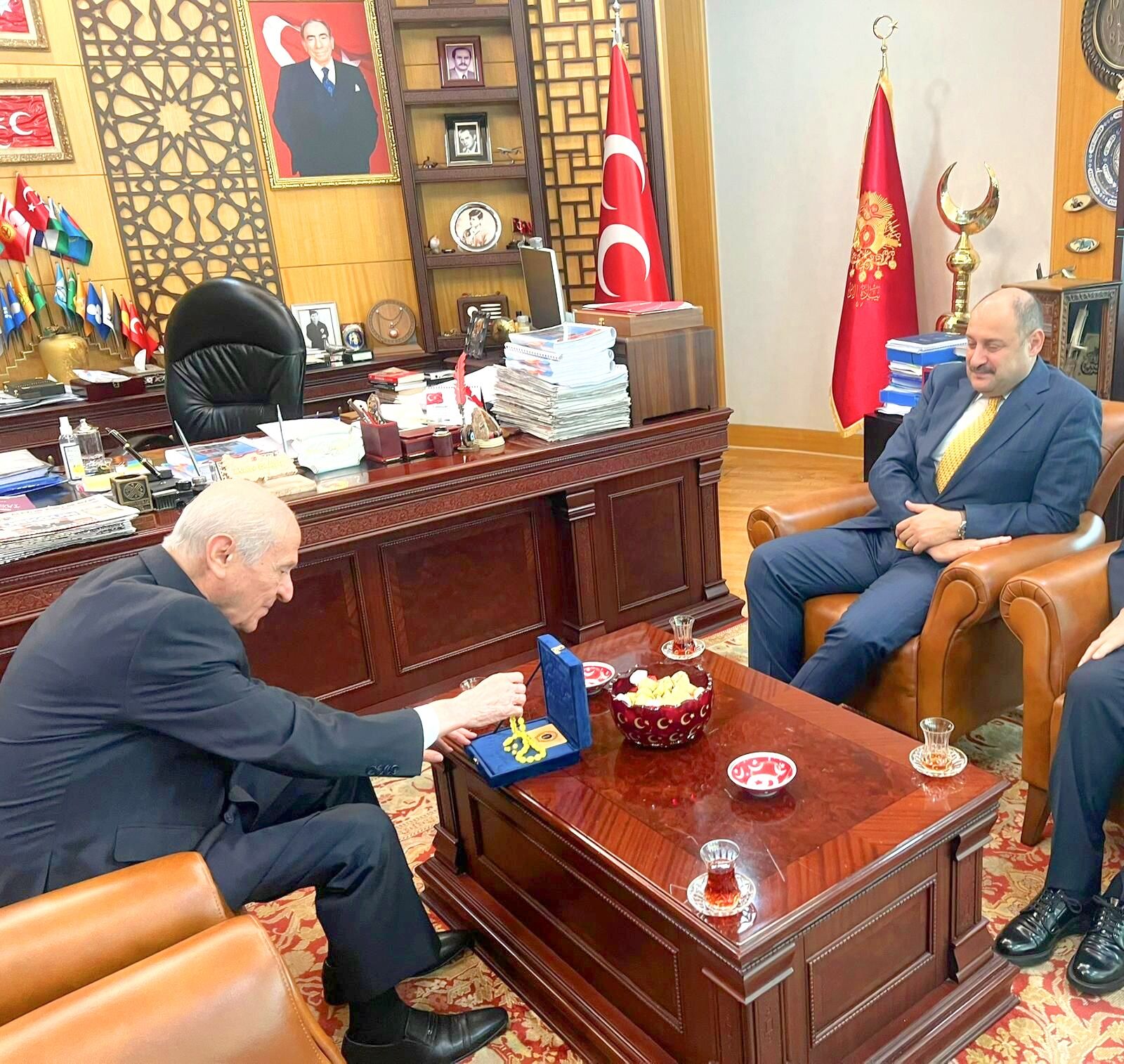 Mehmet Kasım Gülpınar Devlet Bahçeli Görüşmesi 2