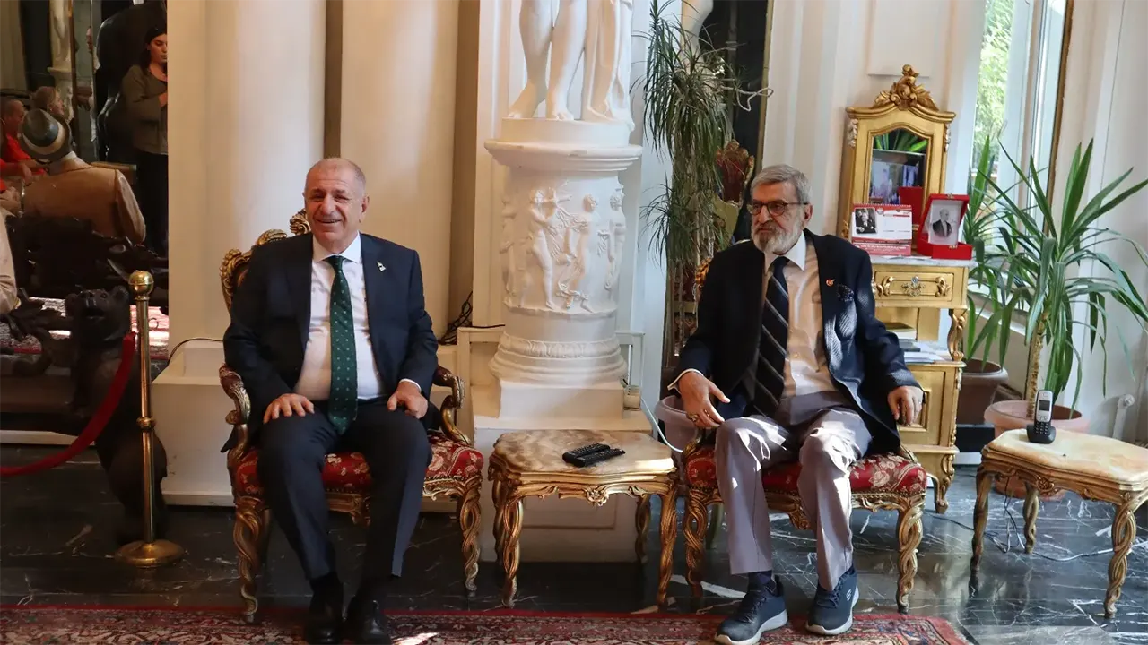 Ümit Özdağ Gazeteciler Cemiyeti Ziyareti