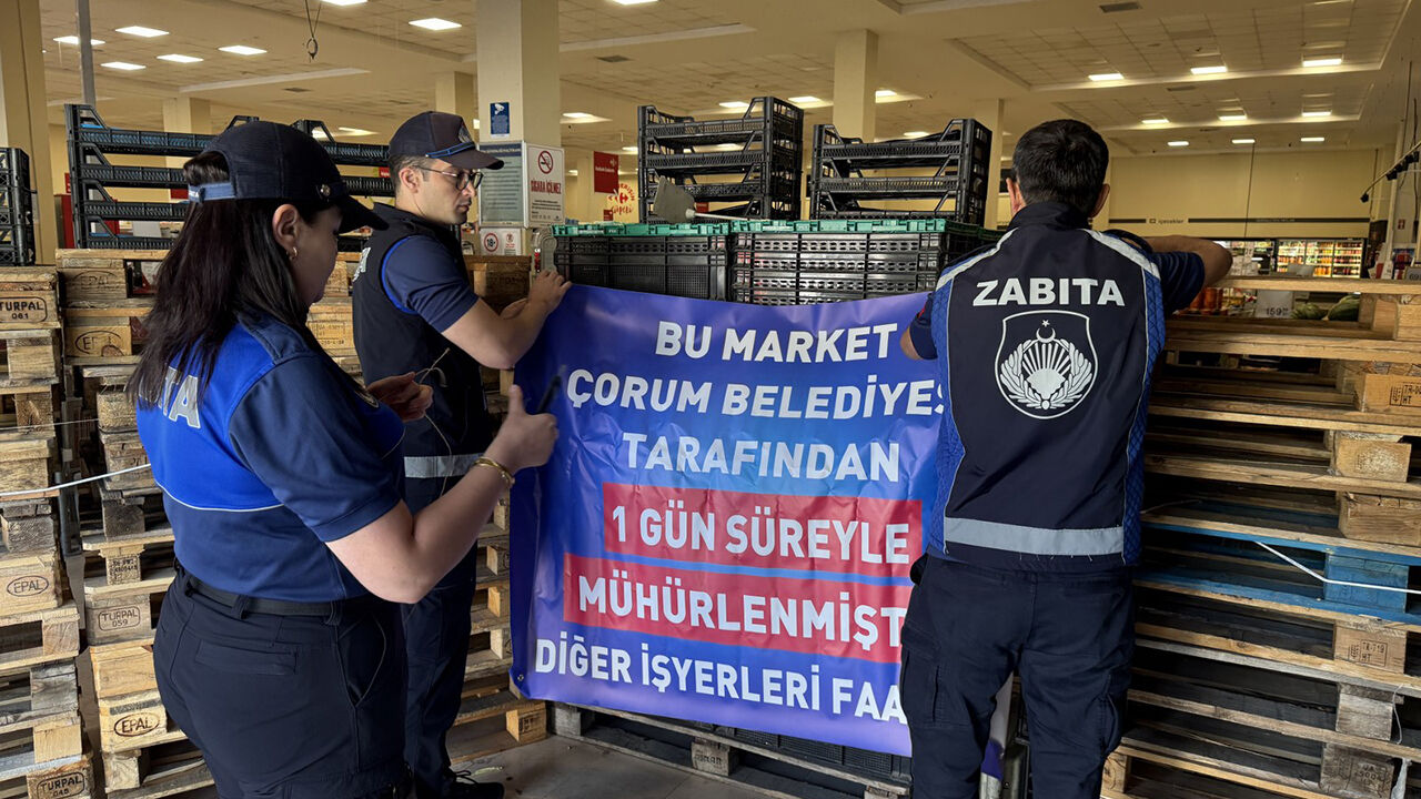 Corum Market Kapatma 1