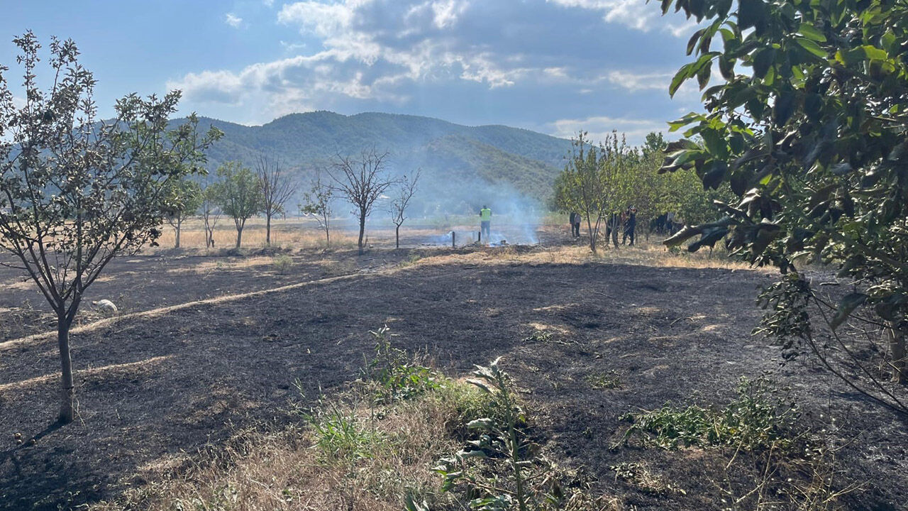 Çorum Osmancık’ta Yangın Danişment Köyünde Çıkan Yangın Kontrol Altına Alındı 3