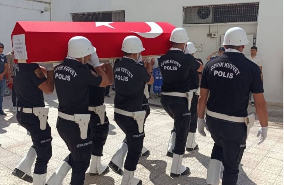 Çorum’da Polis Memuru Mesut Punar Son Yolculuğuna Uğurlandı 2