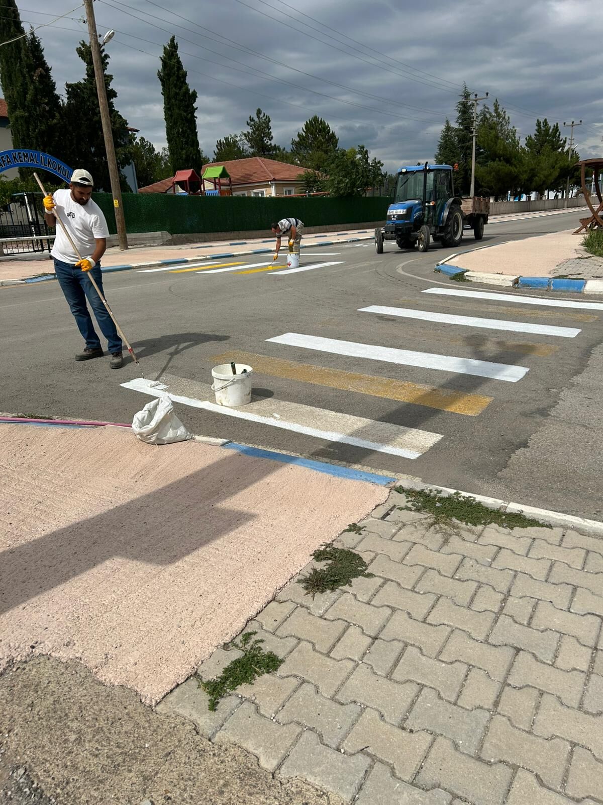 Dodurga Belediyesi’nden Öğrencilere Güvenli Çevre Düzenlemesi