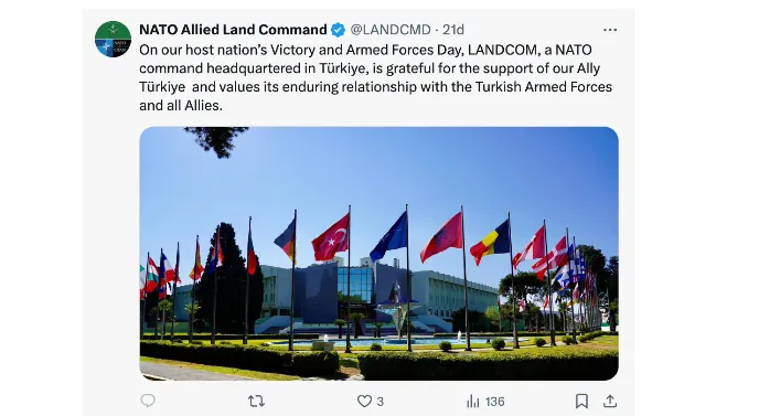 Nato Türkiye Teşekkür