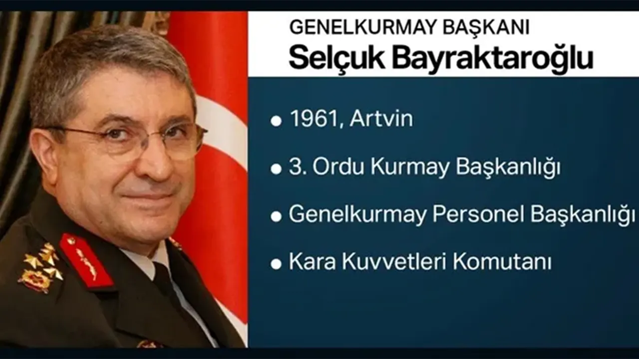 Selçuk Bayraktaroğlu Genelkurmay Başkanı