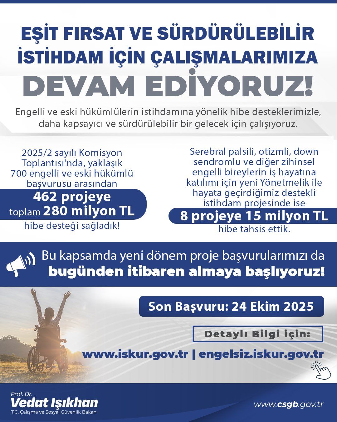 Engelli Ve Eski Hükümlü Hibe