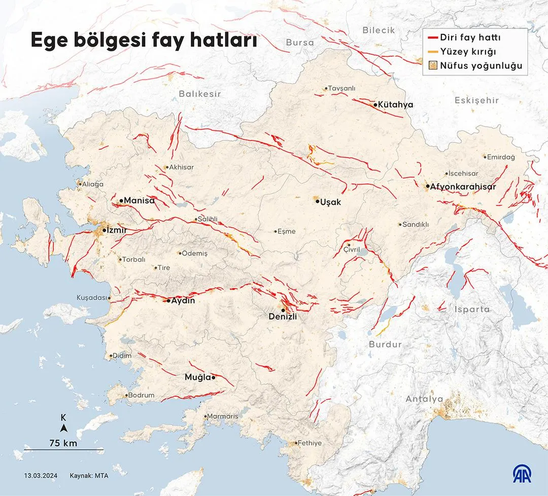 Türkiye’nin En Riskli Fay Hatları Açıklandı – İşte Şehir Şehir Deprem Haritası 2
