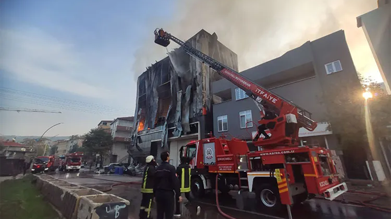 Kocaeli Dilovası’nda Kozmetik Fabrikasında Yangın 6 Ölü, 5 Yaralı 2