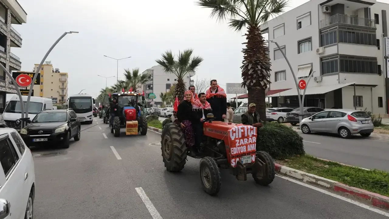 Mandalina Üreticileri Ayakta Girdi Maliyetlerine Karşı Eylem