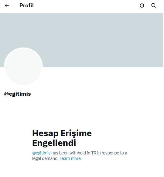 Eğitim İş’in X Hesabına Erişim Engeli Getirildi 2
