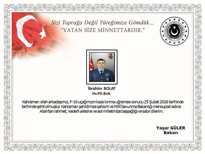 Balıkesir'de Kahreden Kaza F 16 Düştü, Bir Pilotumuz Şehit Oldu 4