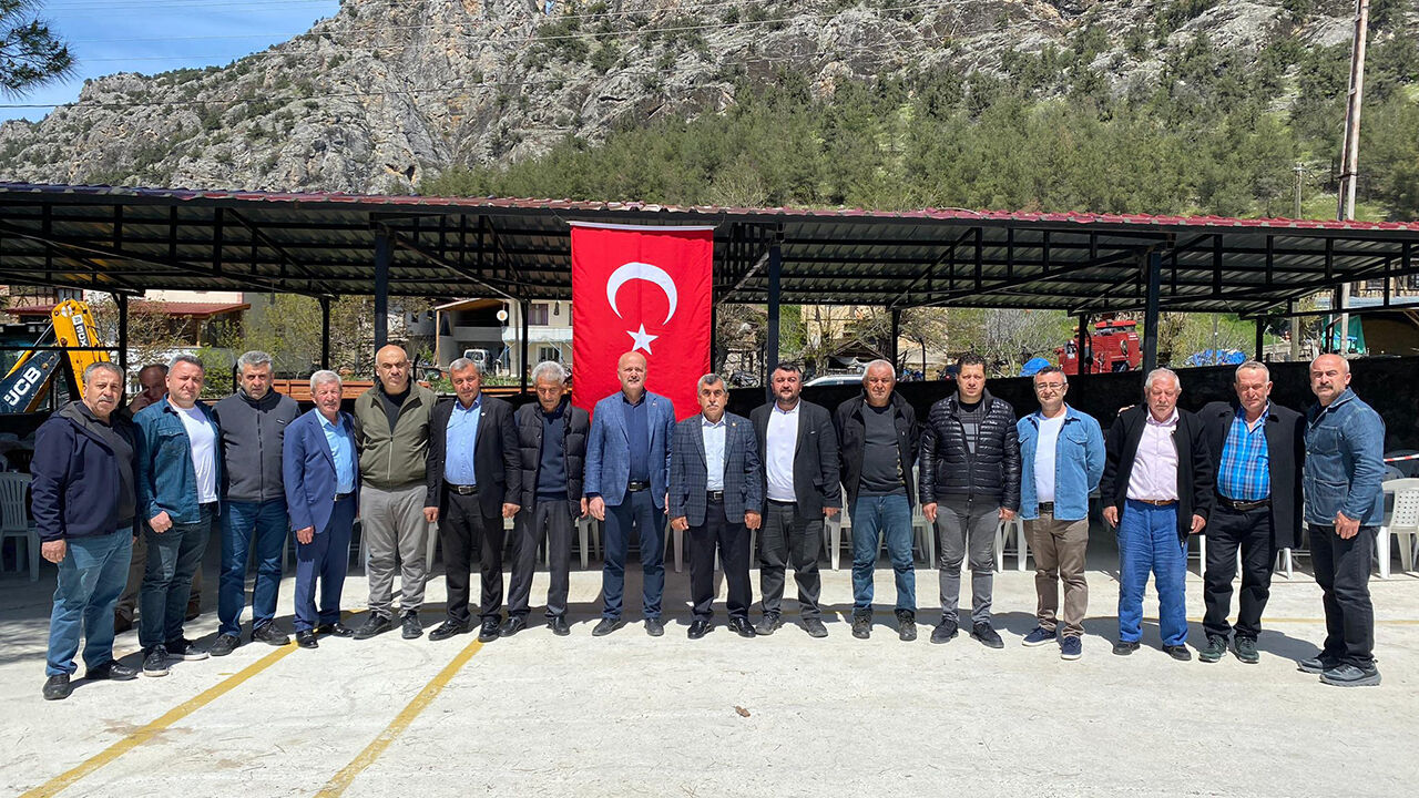 İnal Köyü’nde yağmur ve şükür duası yapıldı