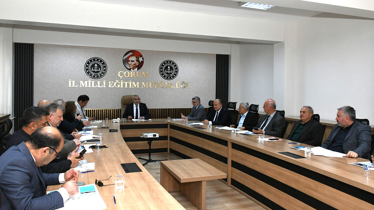 Çorum’da mesleki eğitim fuarı hazırlıkları başladı