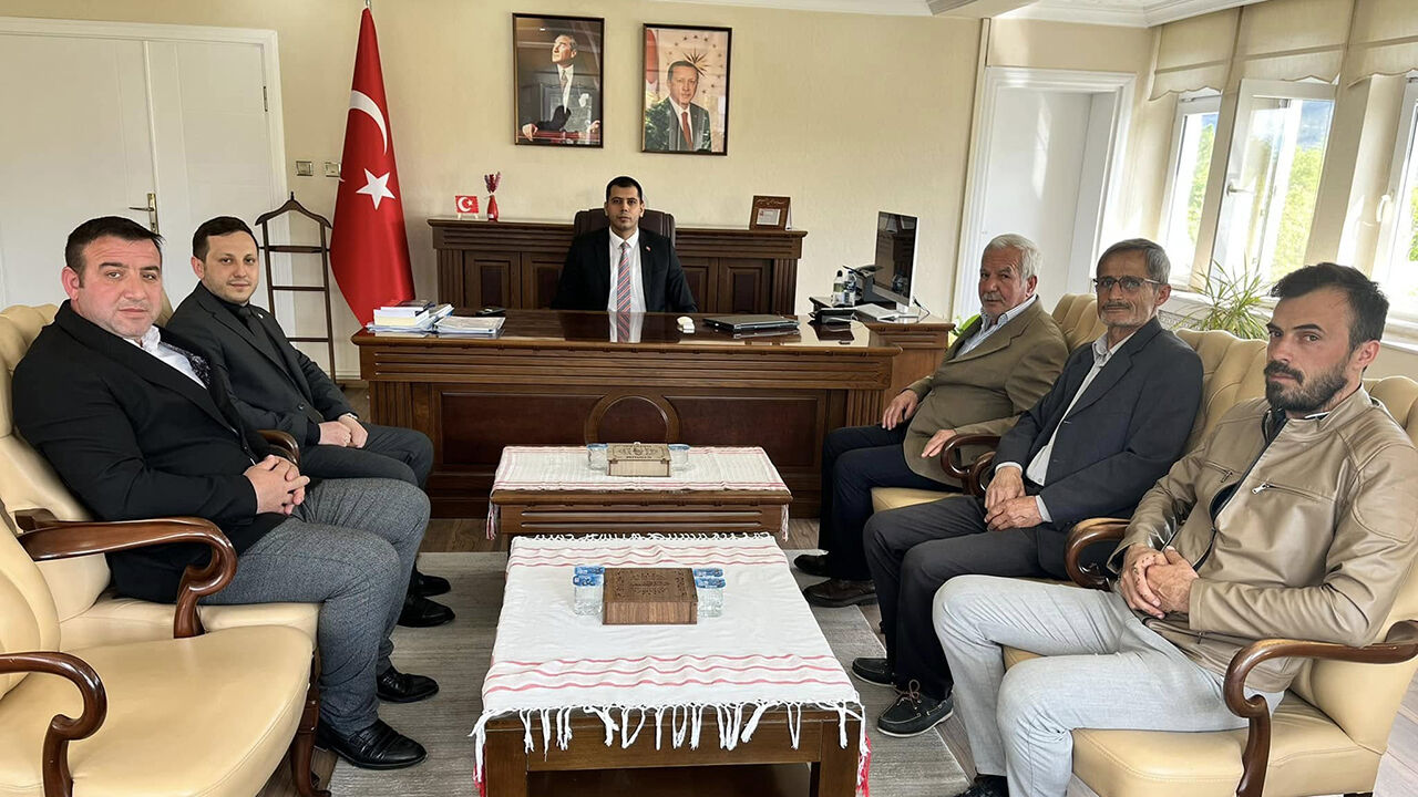 MHP Kargı teşkilatından kurum müdürlerine ziyaret