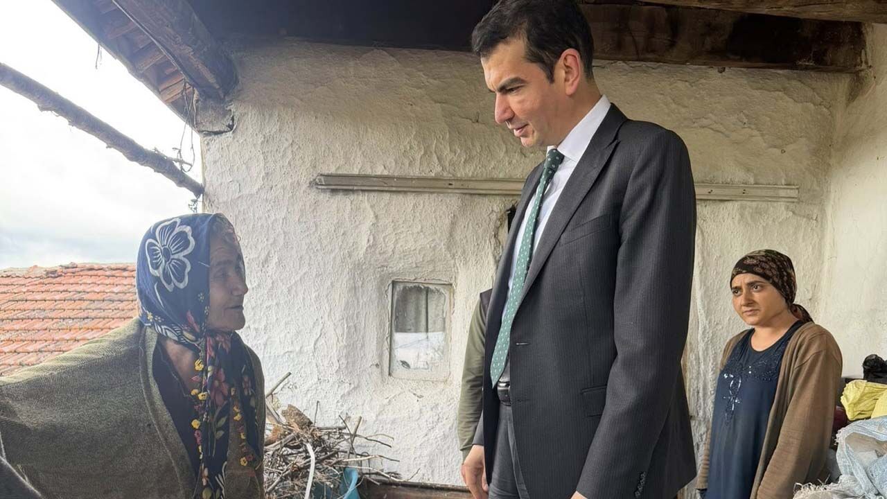 Kaymakam Mutlu Köksal’dan köylerde hane ziyareti