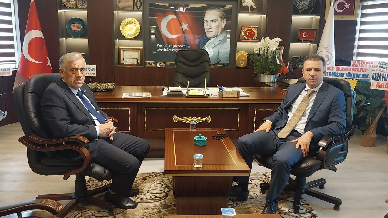 Başsavcı Bektaş’tan ÇESOB Başkanı Gür’e ziyaret