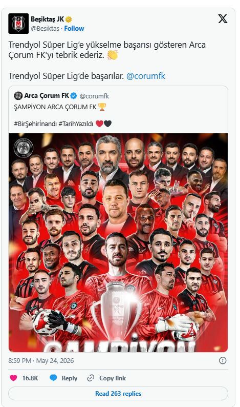 Bjk Tebrik Çorum Fk