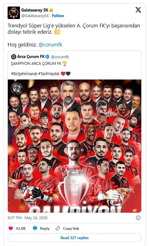 Gs Tebrik Çorum Fk