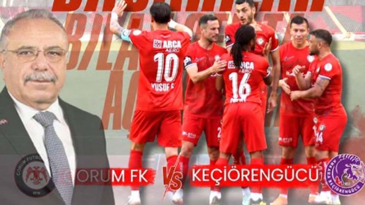 İsmail Çetinkaya’dan Çorum FK’ya destek mesajı