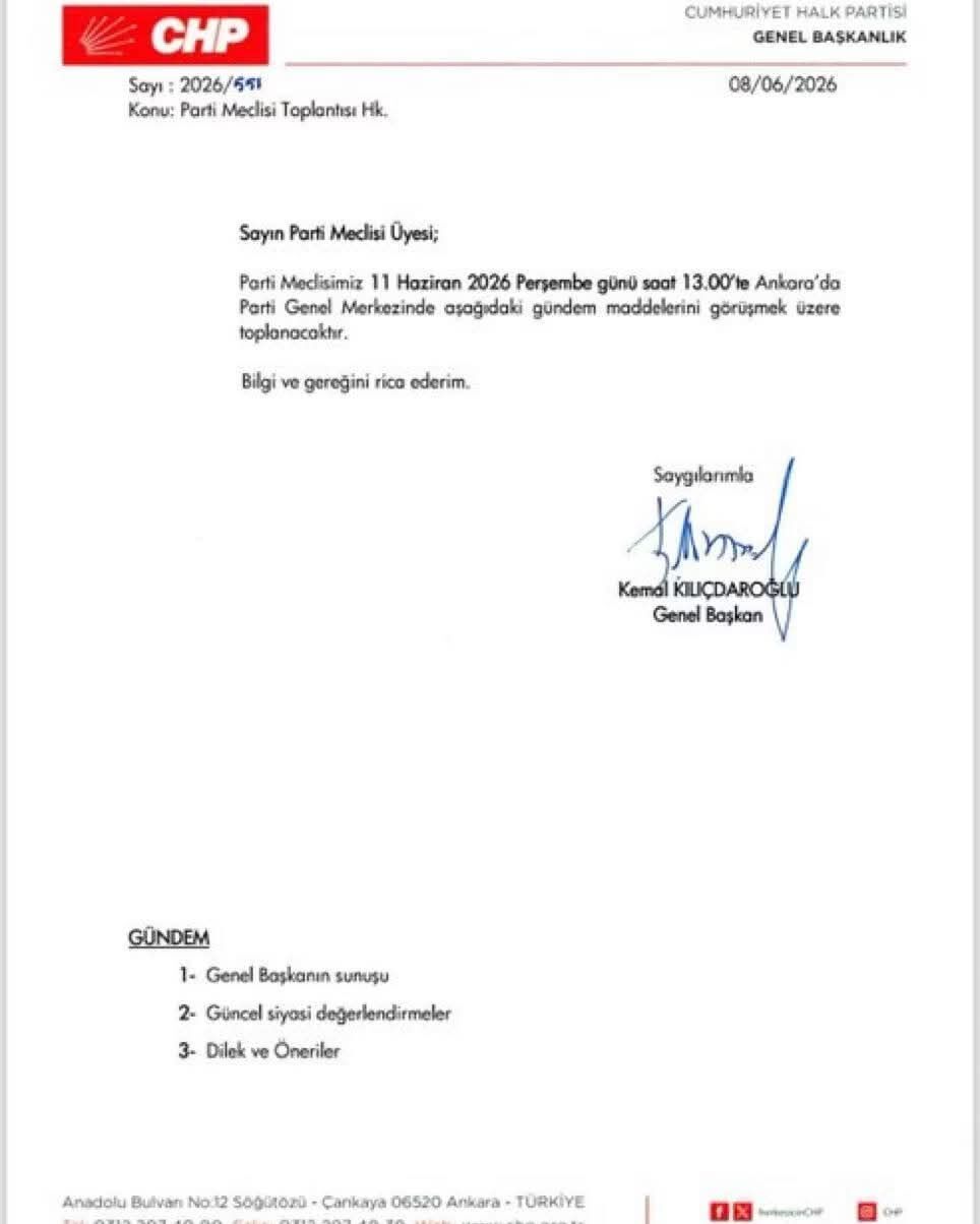 Chp'de Gözler Ankara'ya Çevrildi Parti Meclisi Için Çağrı Yapıldı