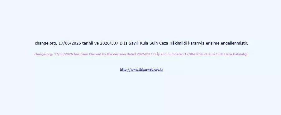 Dijital Imza Kürsüsü Susturuldu Milyonların Kullandığı Change.org’a Erişim Engeli 2