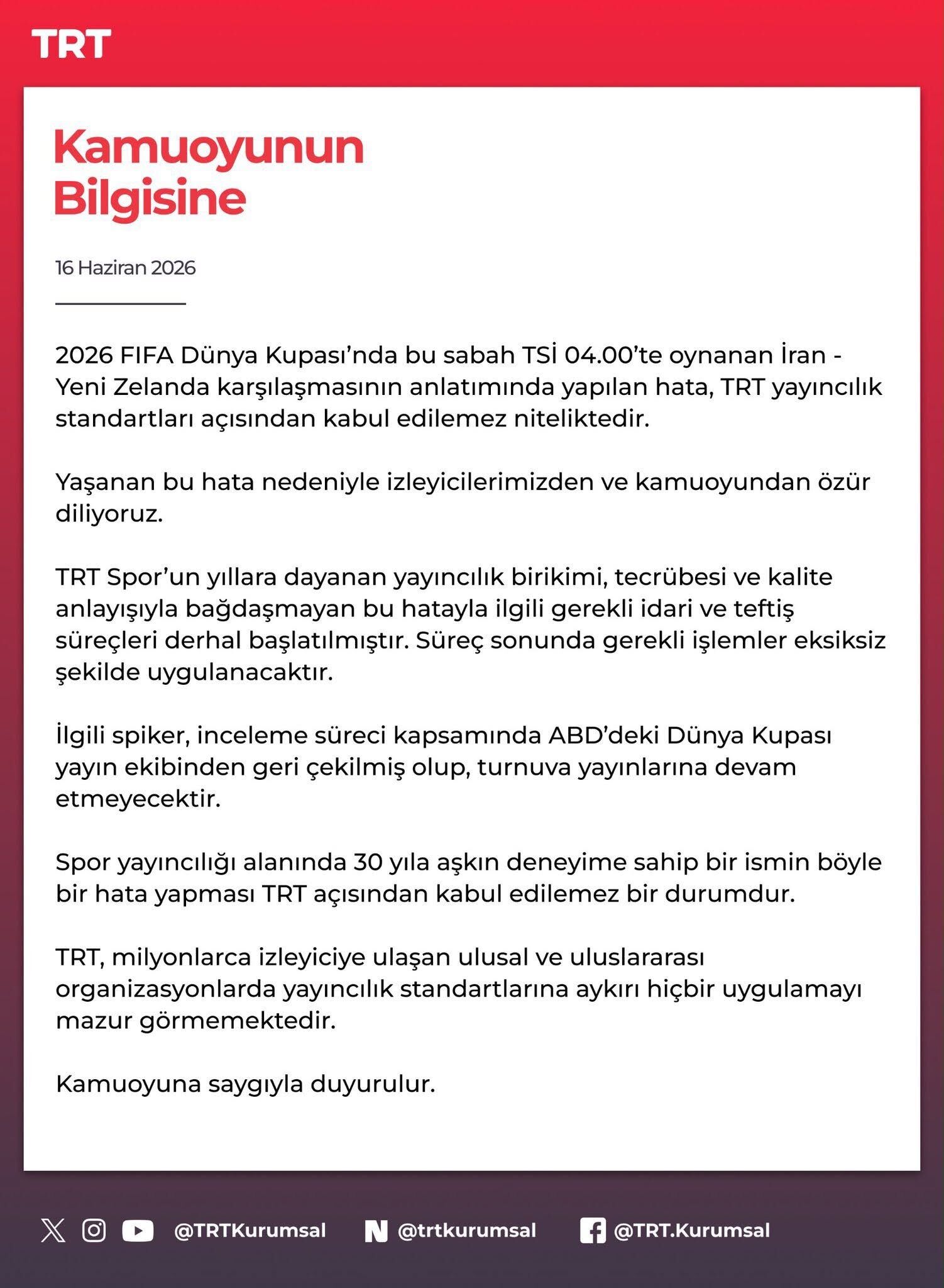 Trt Açıklama