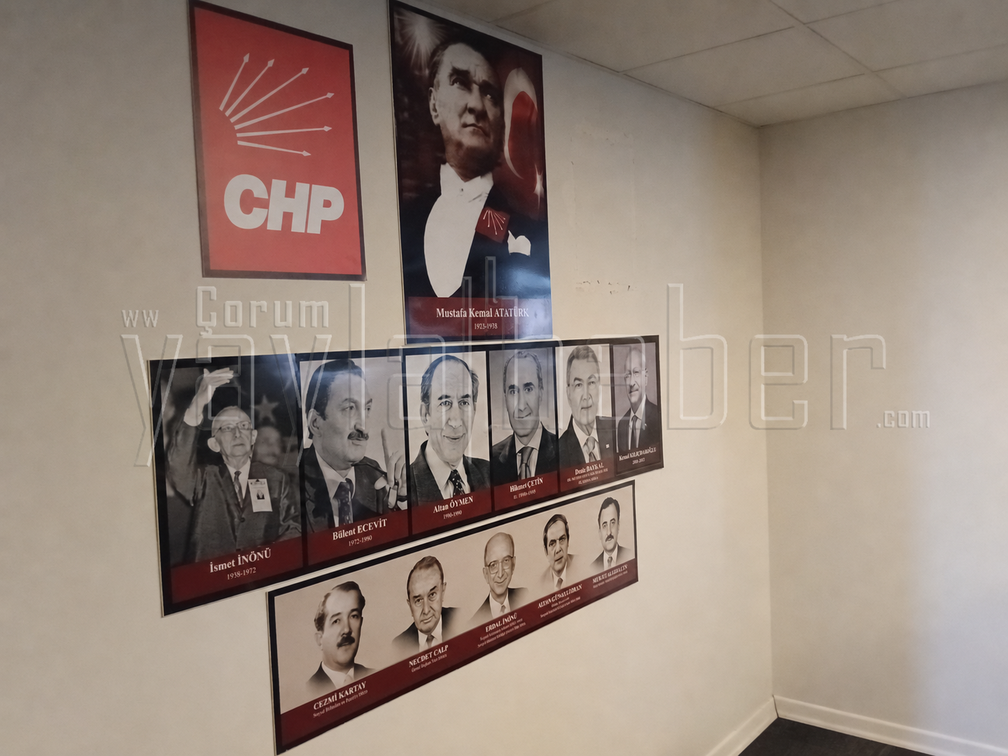 Chp Çorum İl Başkanlığındaki Demirbaşlara Zarar Verildi 3