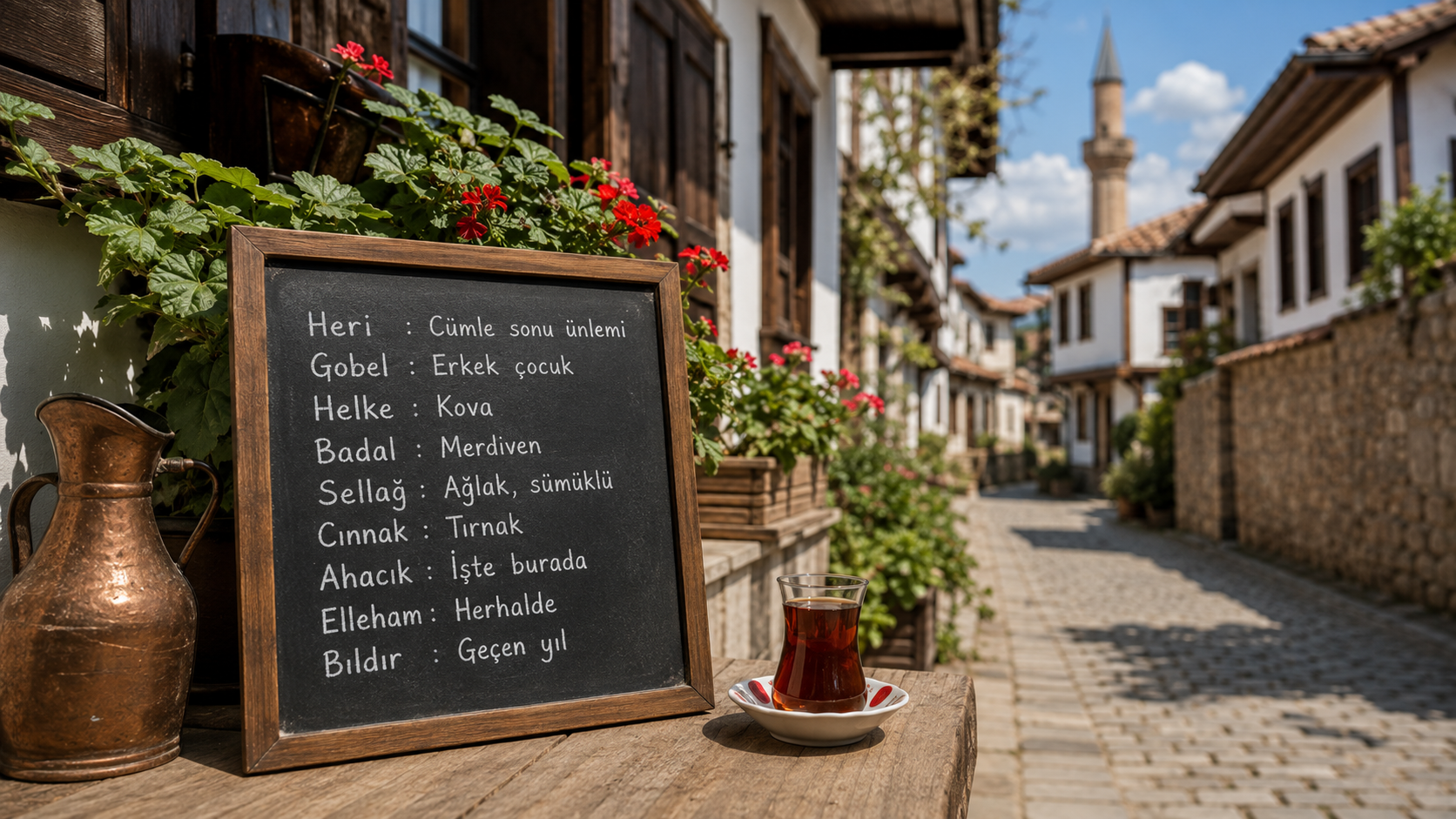Bu kelimeler yalnızca Çorum’da duyuluyor